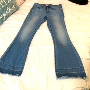 Bell bottom jeans